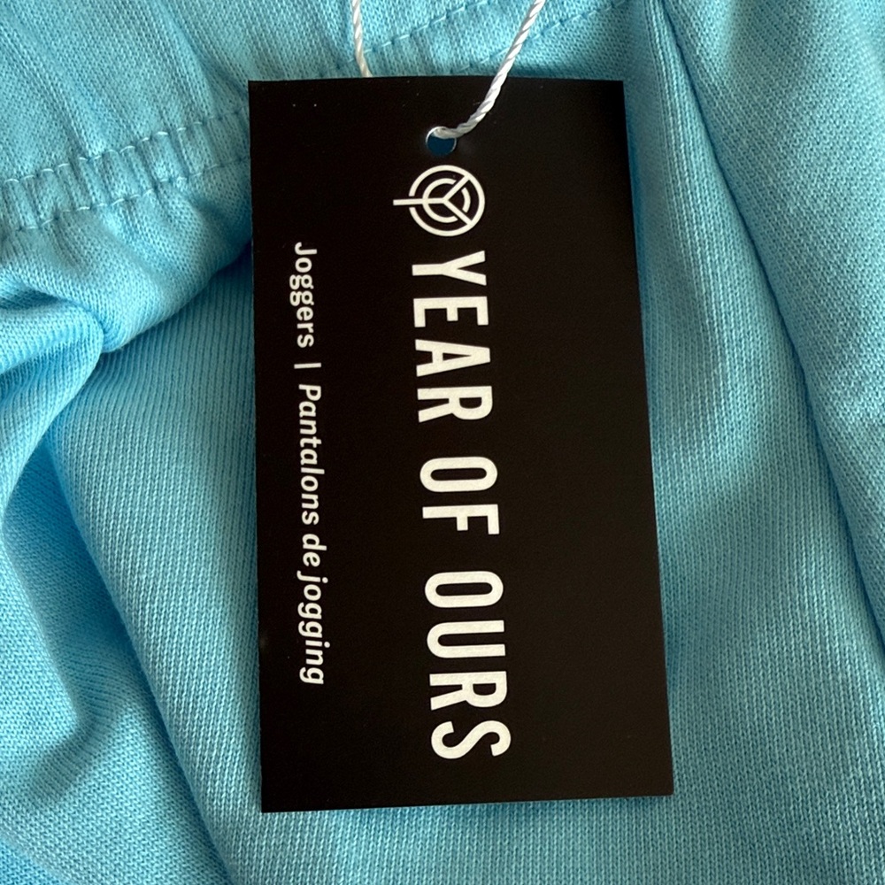 Year of Ours Light Blue Track Pants Size XL - Picture 4 of 6